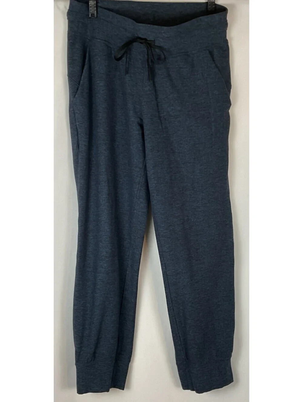 Lululemon Heather Women Blue Mid-Rise Jogger  Size 8